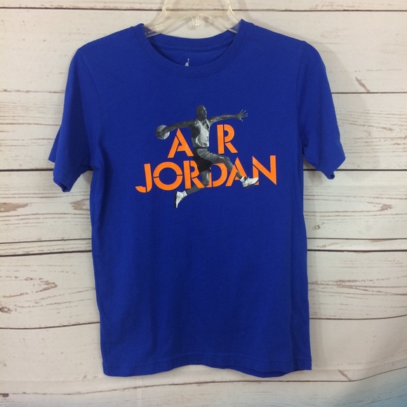 royal blue jordan t shirt